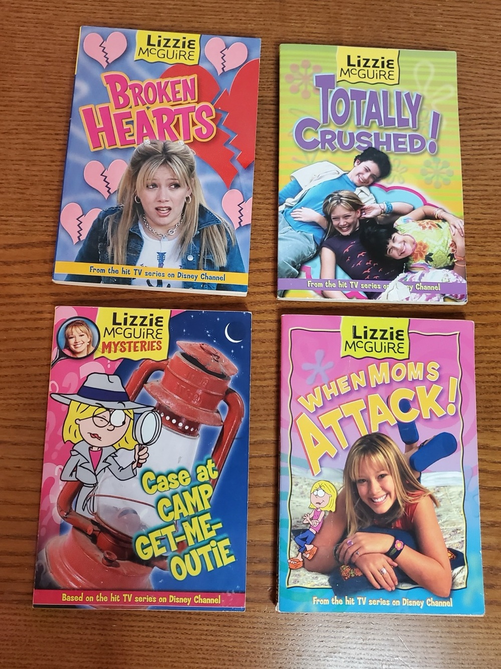 Lizzie McGuire Chapter Books Set of Four